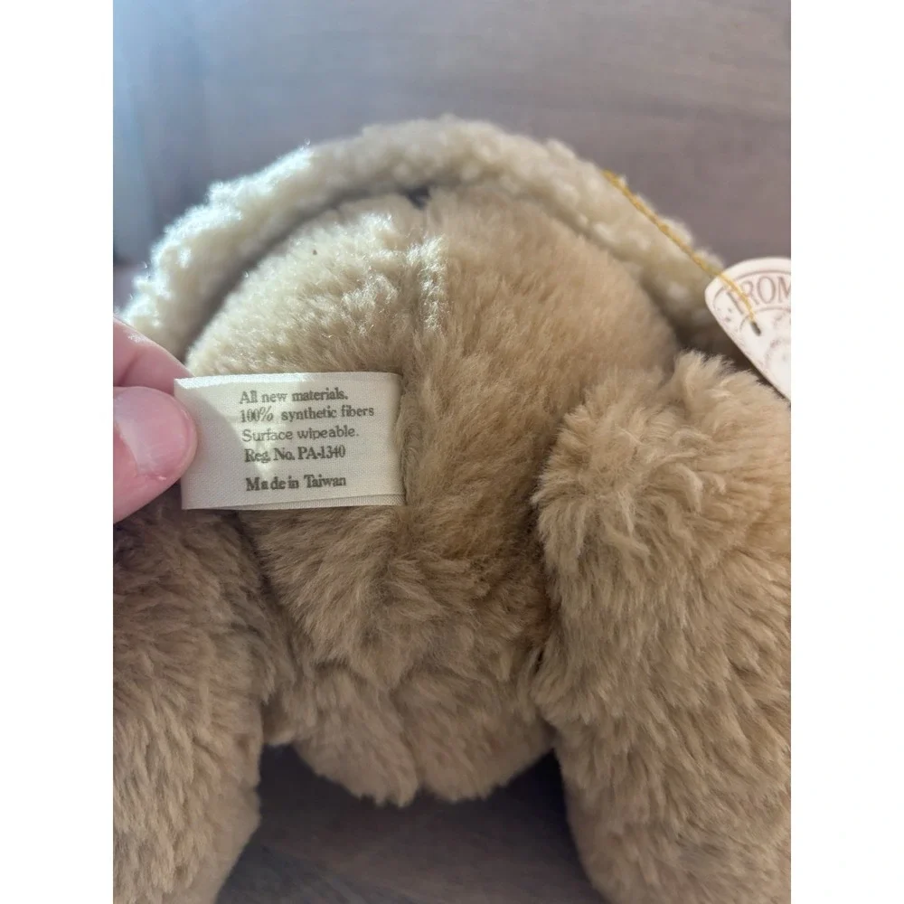 1985 Jointed Gorham Collector VTG Ricky Rodeobear Teddy Bear Plush Tan 13